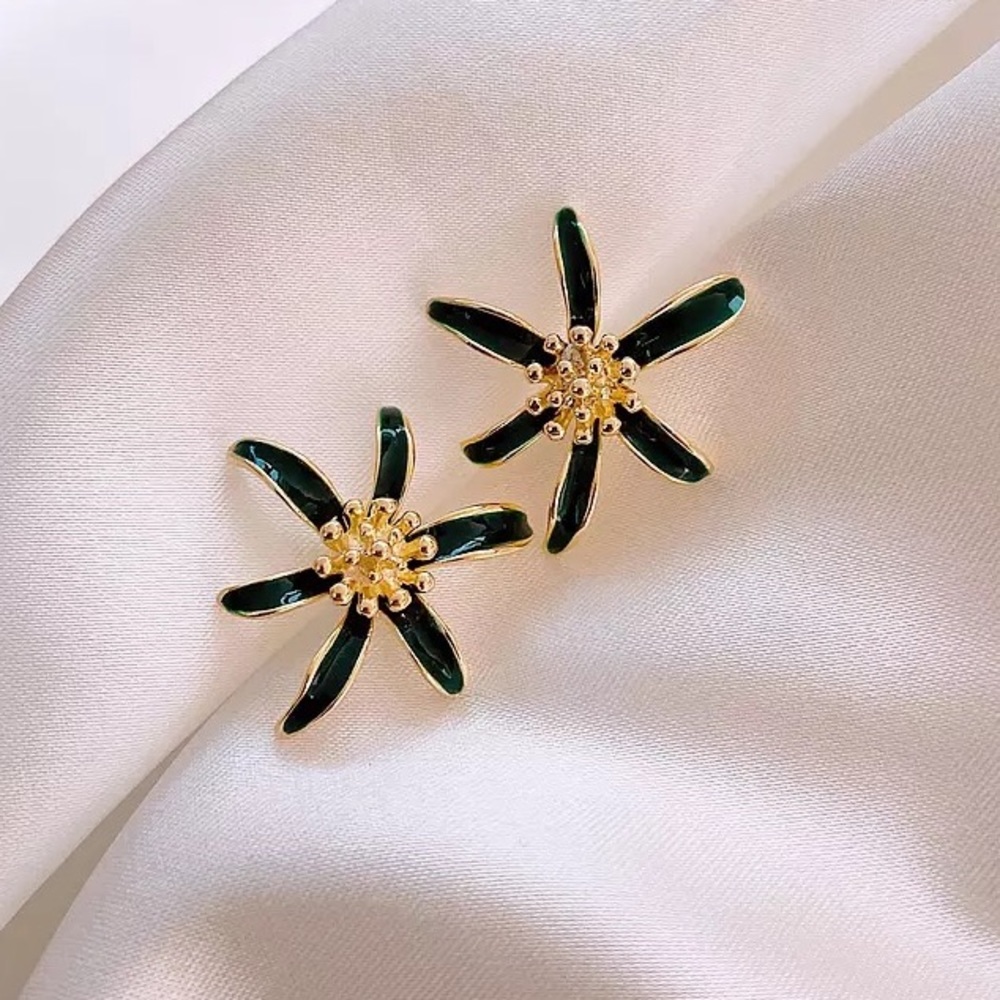Forest Flower Stud Earrings